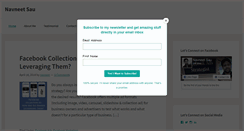 Desktop Screenshot of navneetsau.com